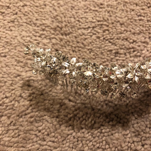 Crystal hair comb. main image 4
